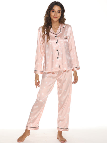 Satinpyjamas i två delar – bild 11