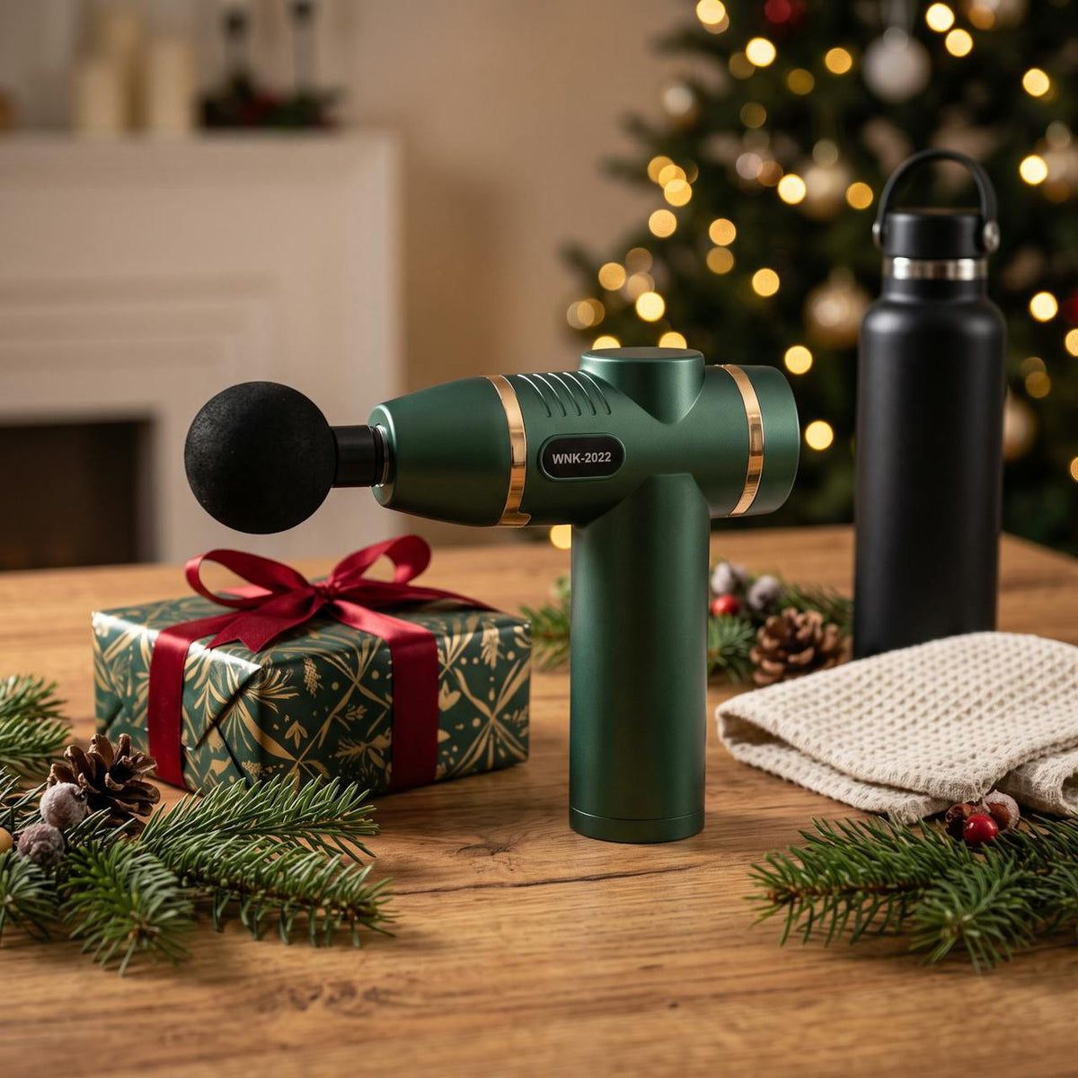 Mini-massagepistol som julklapp