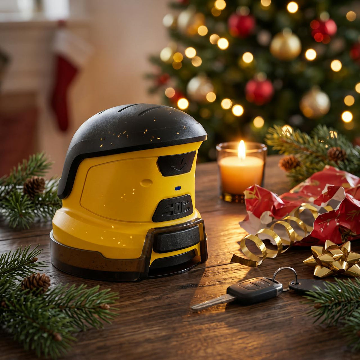 Elektrisk isskrapa som julklapp